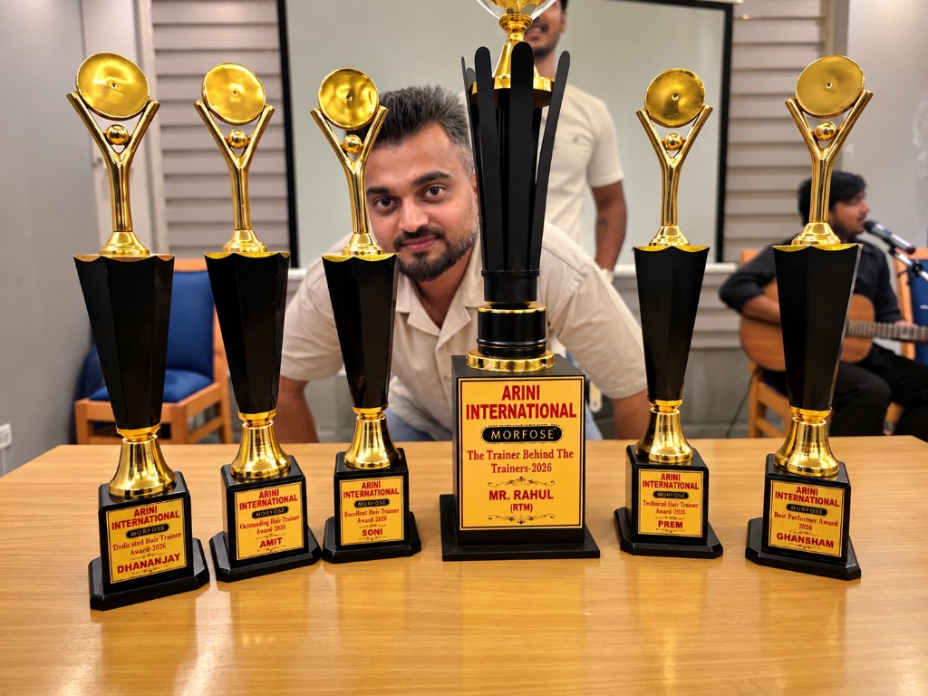 Arini International awards — Mr. Rahul, Trainer Behind the Trainers 2026